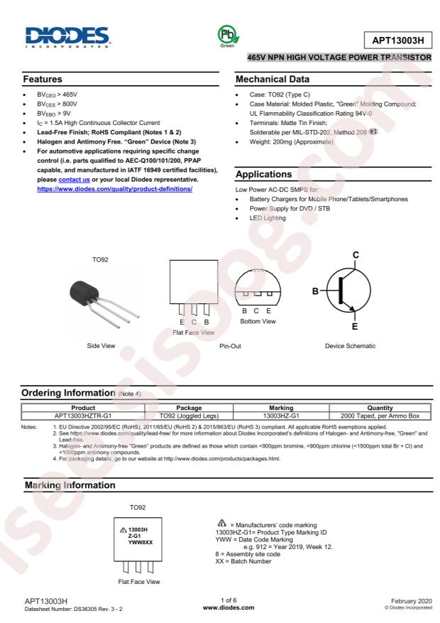 APT13003HZTR-G1