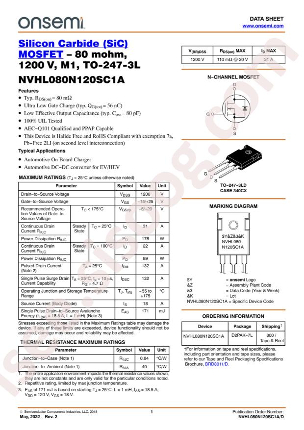 NVHL080N120SC1A
