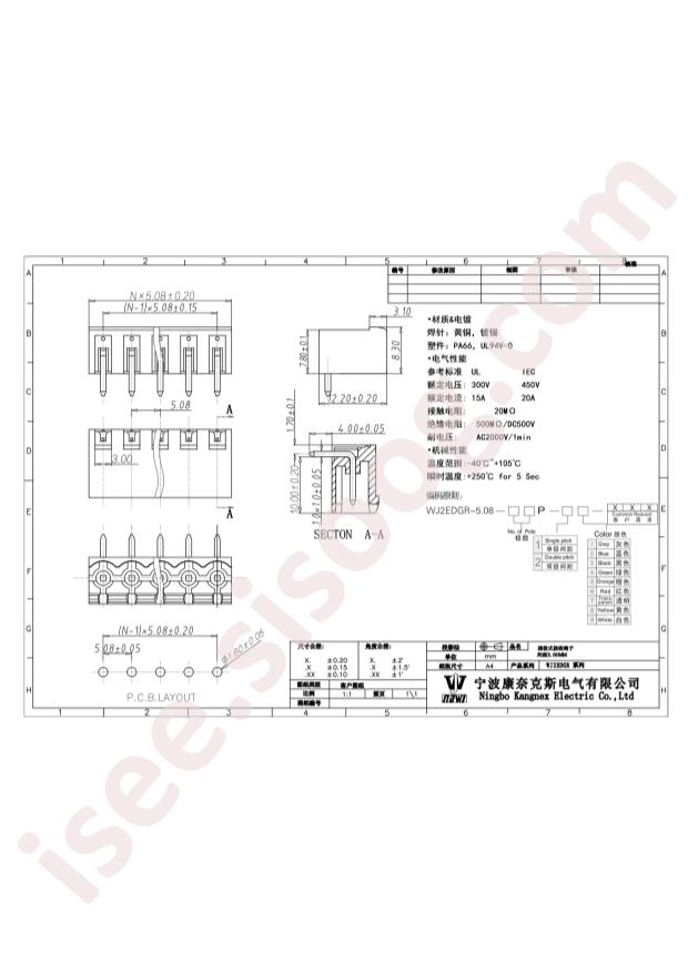 WJ2EDGR-5.08-15P