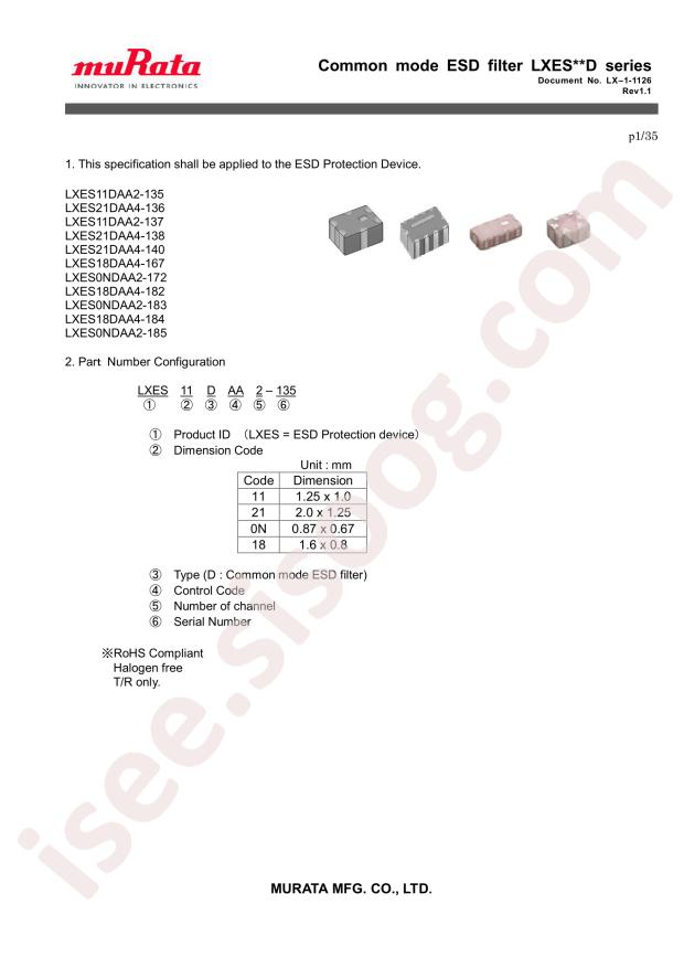 LXES11DAA2-135