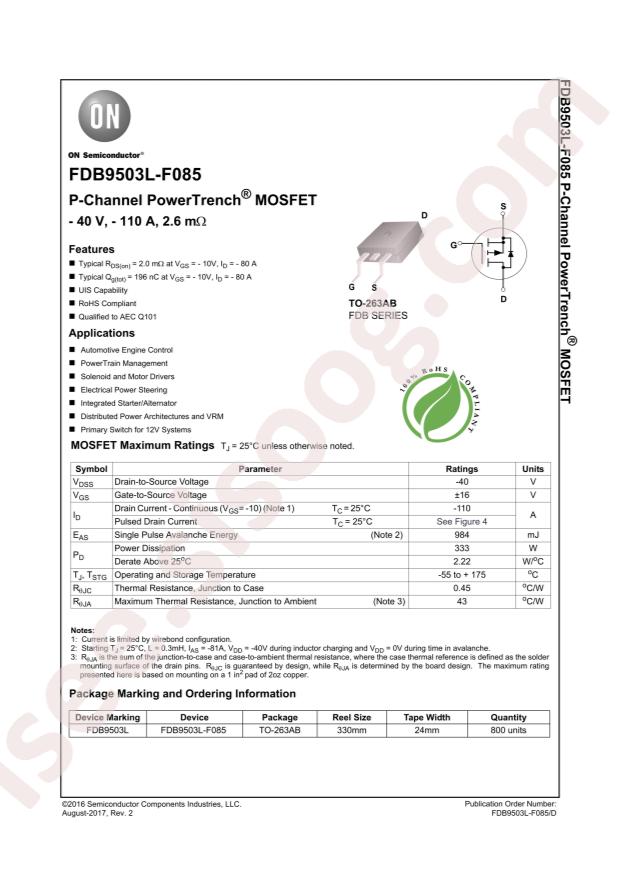 FDB9503L-F085