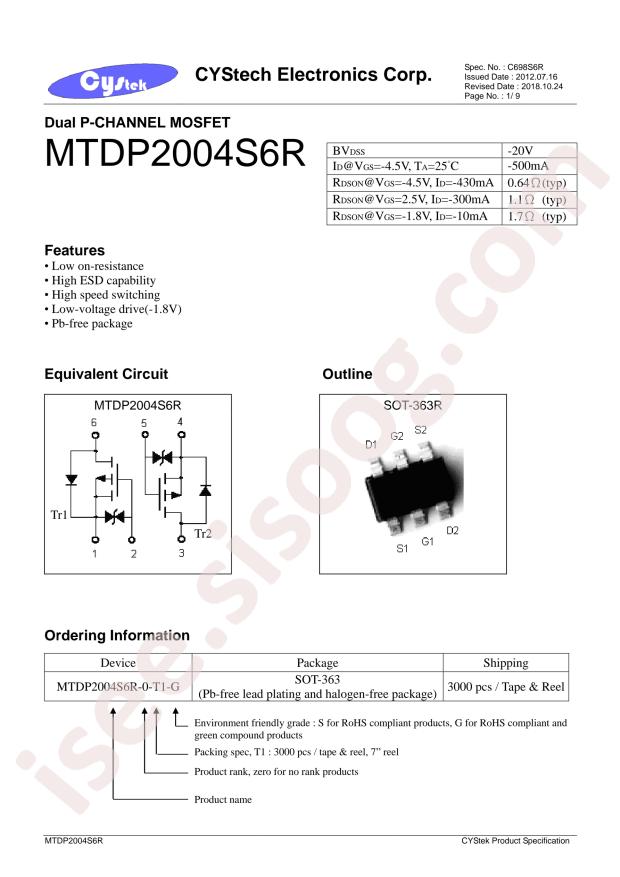 MTDP2004S6R