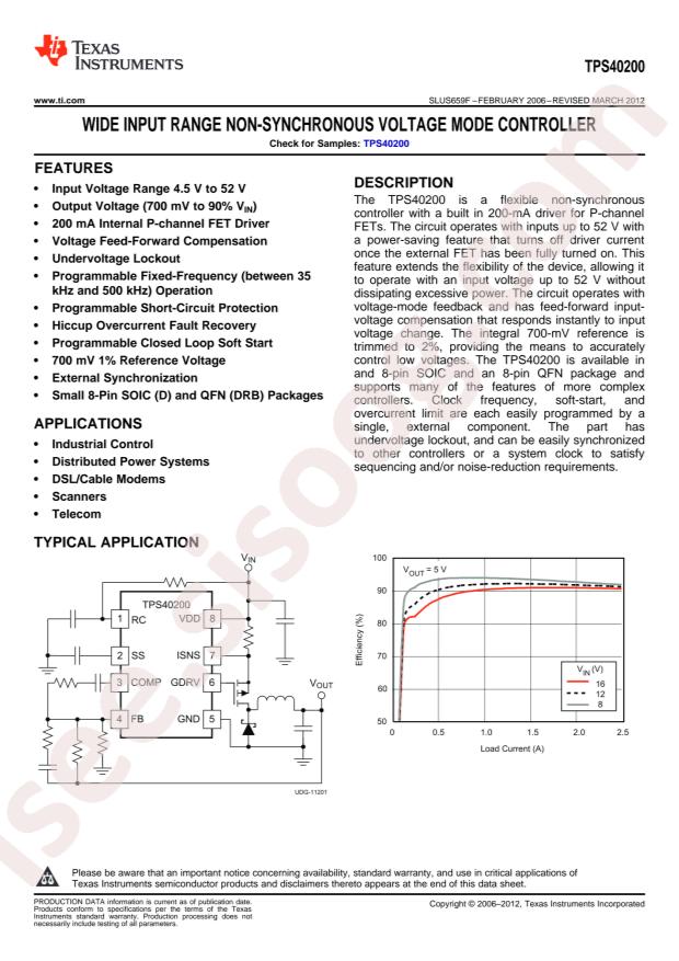 TPS40200DR