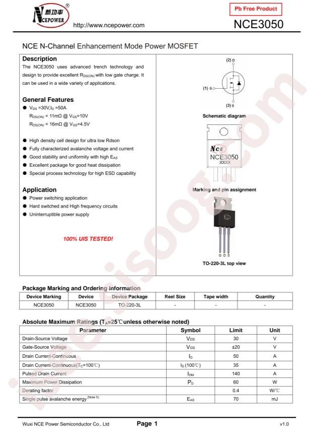 NCE3050