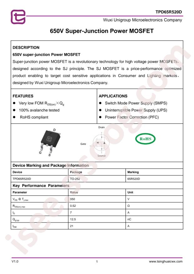 TPD65R520D