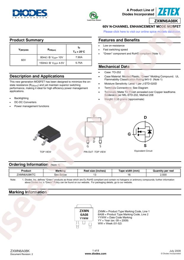 ZXMN6A08KTC