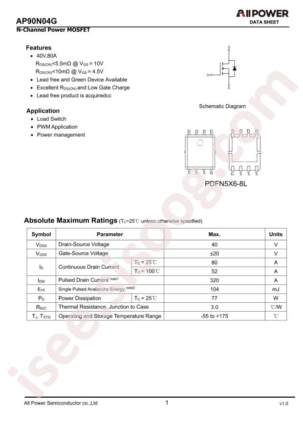 AP90N04G