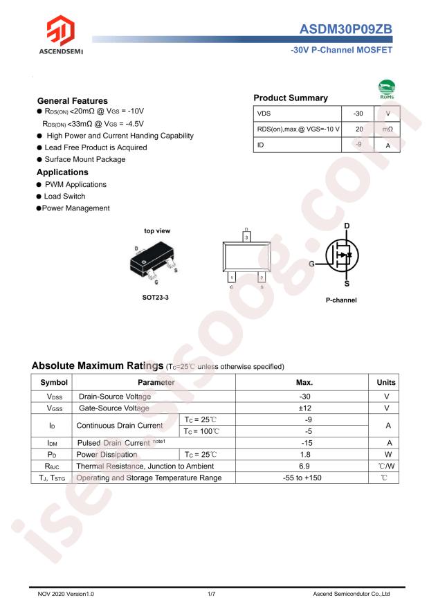 ASDM30P09ZB-R