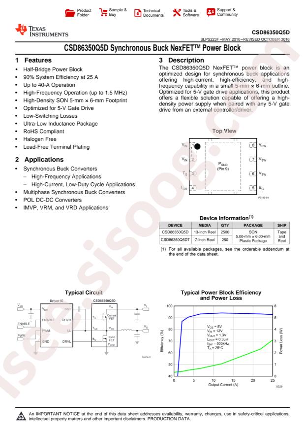 CSD86350Q5DT