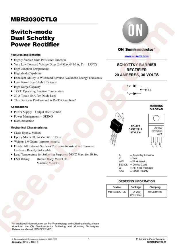 MBR2030CTLG