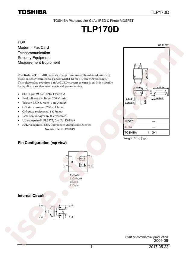 TLP170D(F)