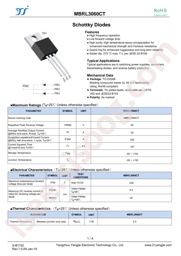 MBRL3060CT