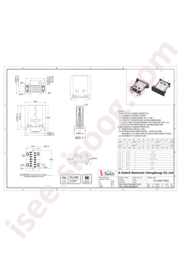 GT-USB-7090A
