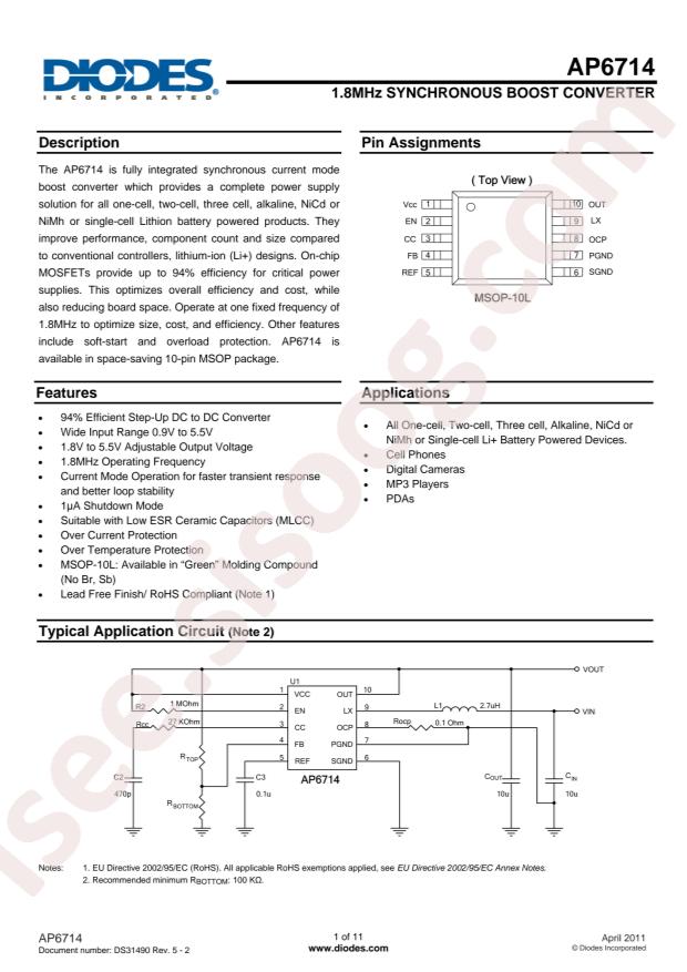AP6714M10G-13