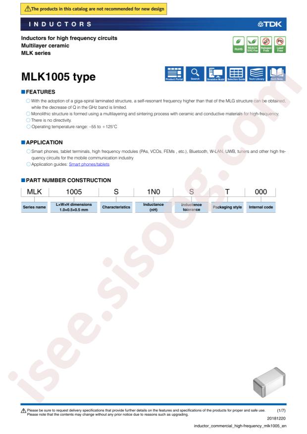 MLK1005SR33JT000