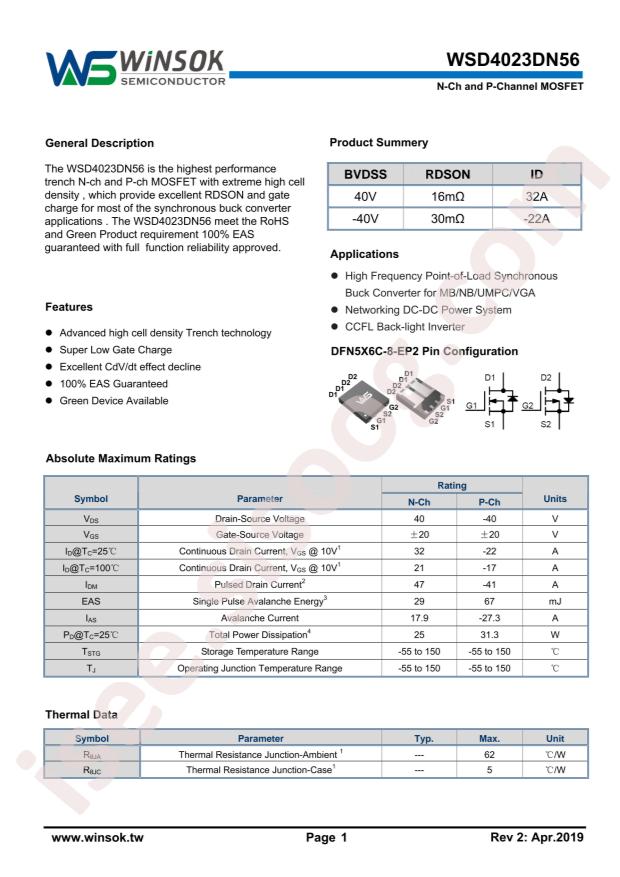 WSD4023DN56