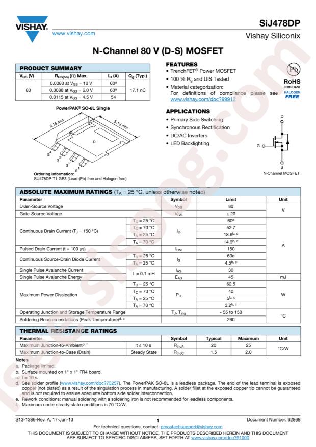 SIJ478DP-T1-GE3