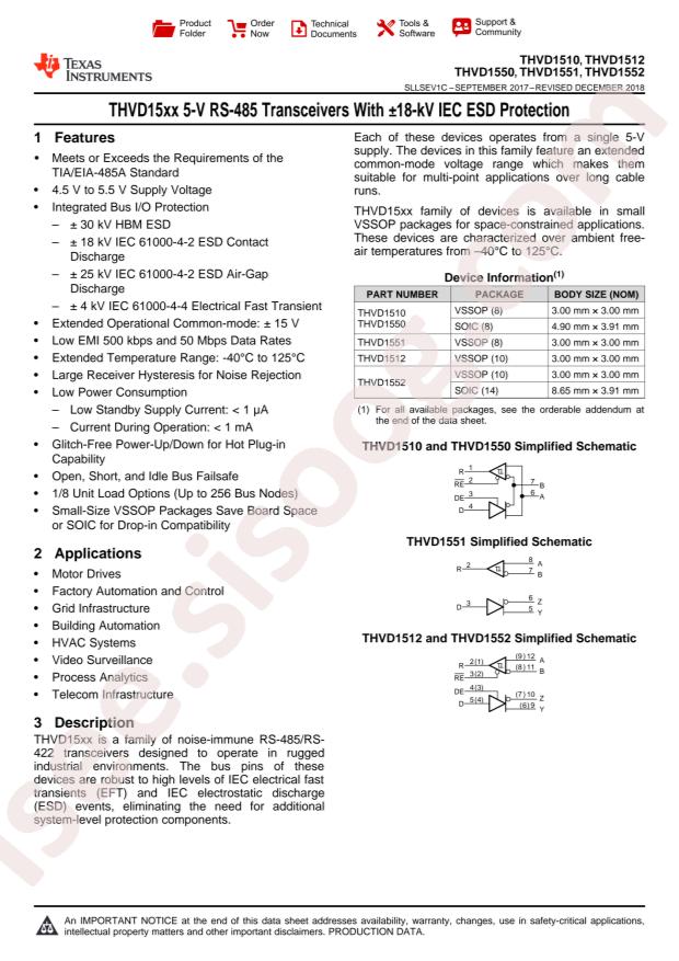 THVD1552DR