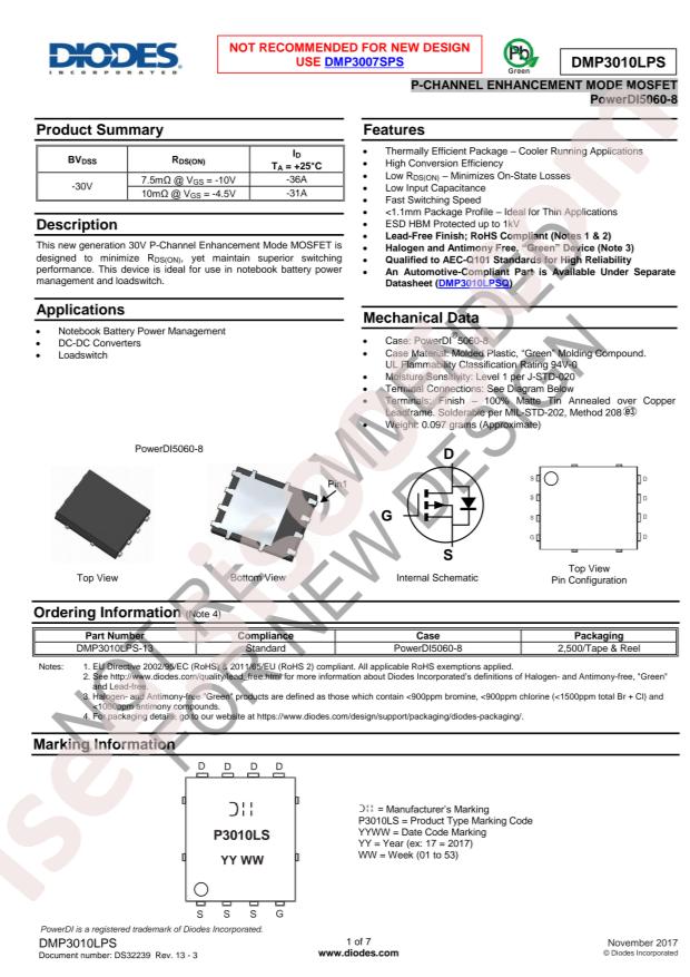 DMP3010LPS-13