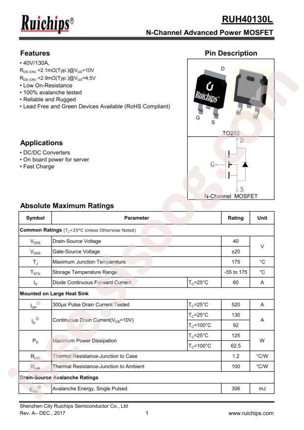 RUH40130L