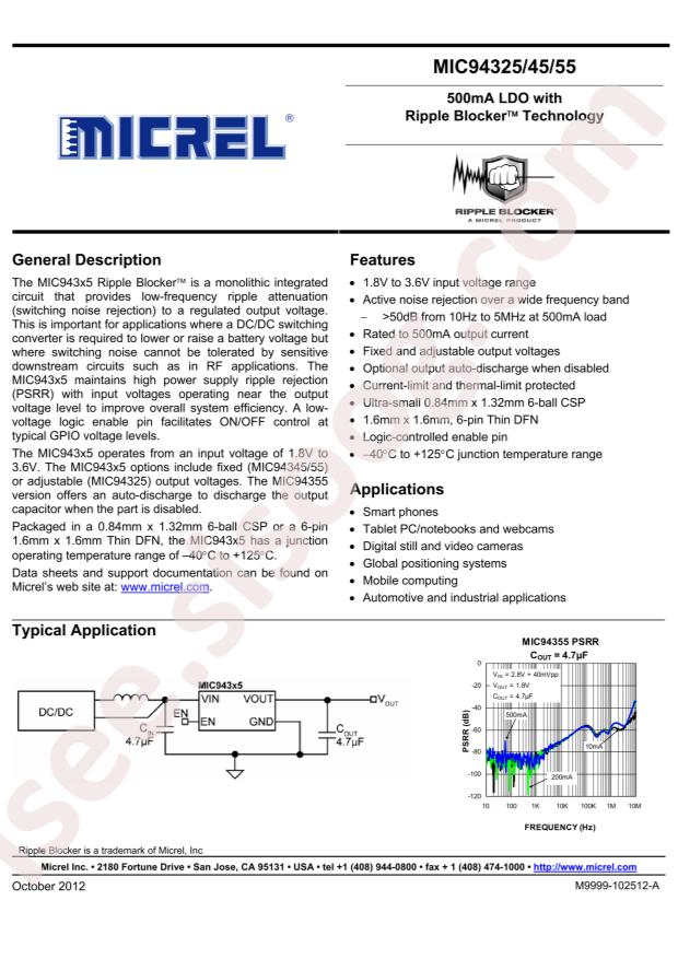 MIC94325YMT-TR
