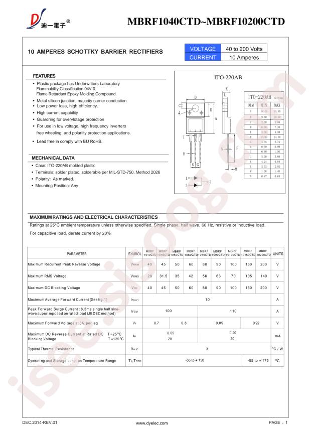 MBRF10100CTD