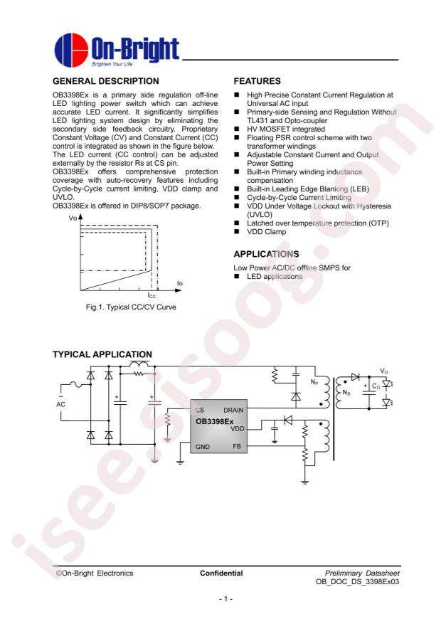 OB3398EPAP-H