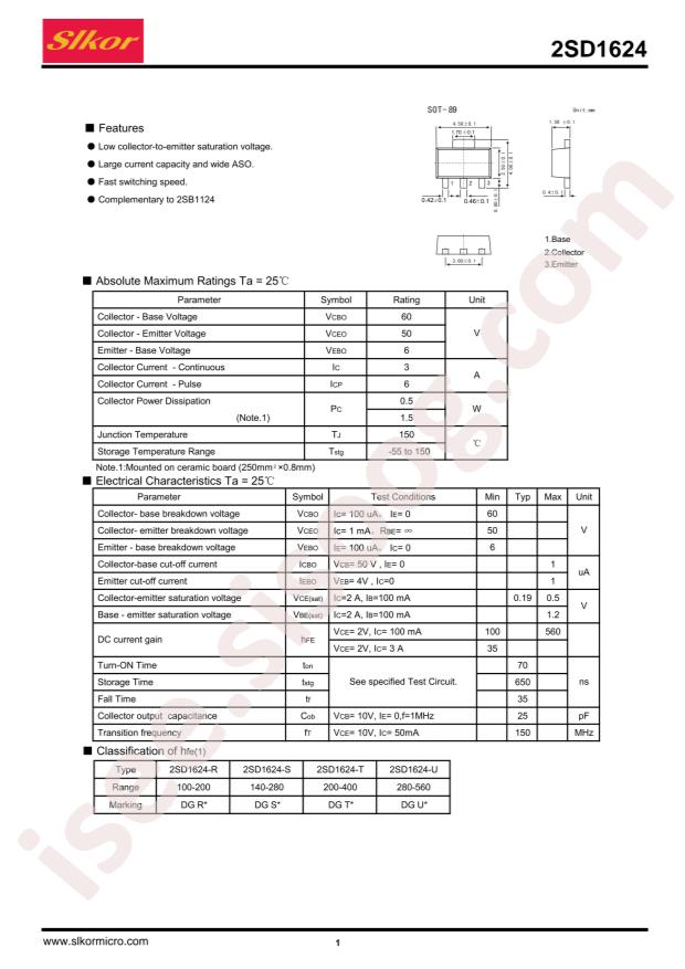 2SD1624-T