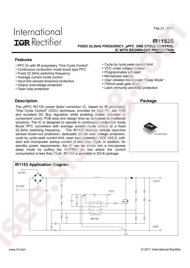 IR1153STRPBF