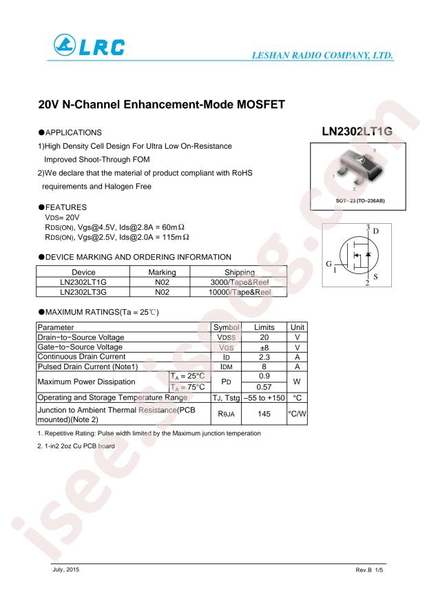 LN2302LT1G