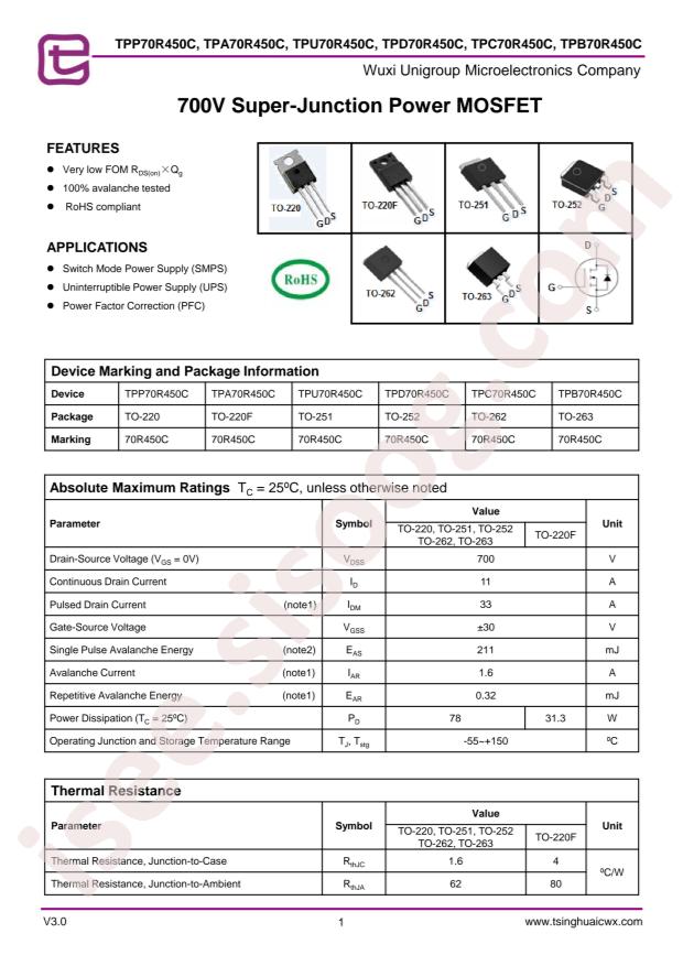 TPA70R450C