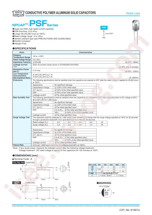 APSF160ETD471MJB5S
