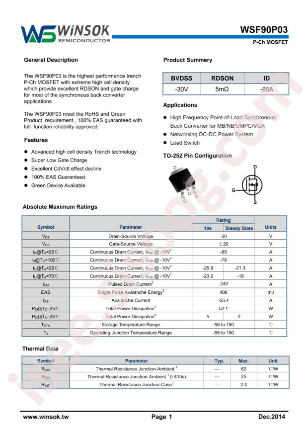 WSF90P03