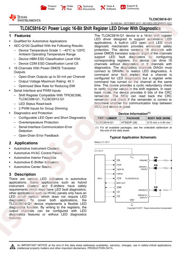 TLC6C5816QPWPRQ1