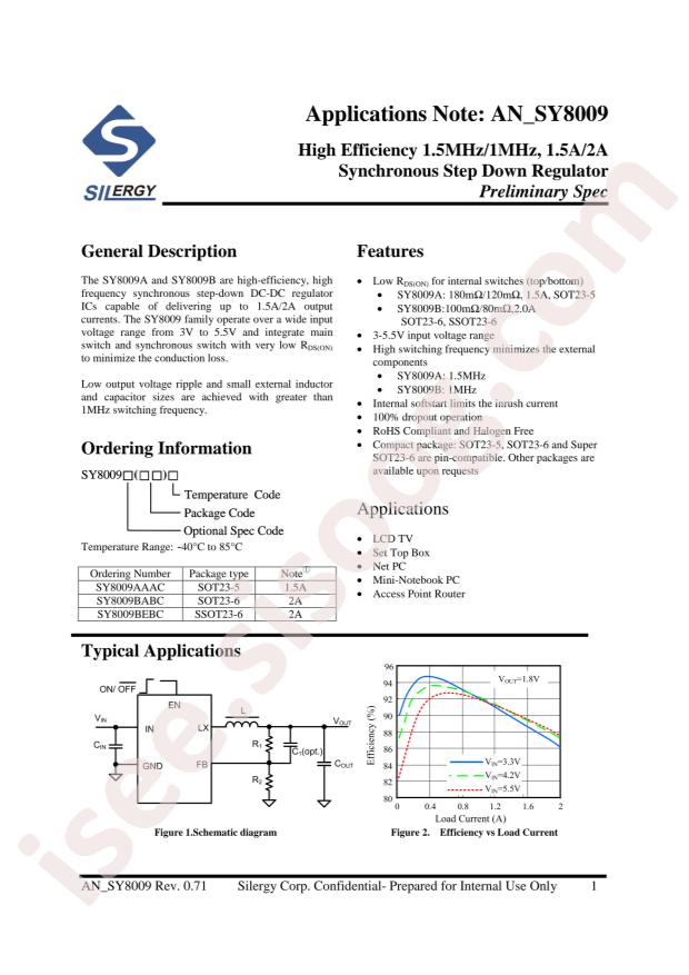 SY8009BABC