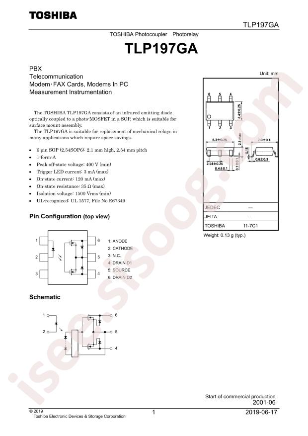 TLP197GA(F)