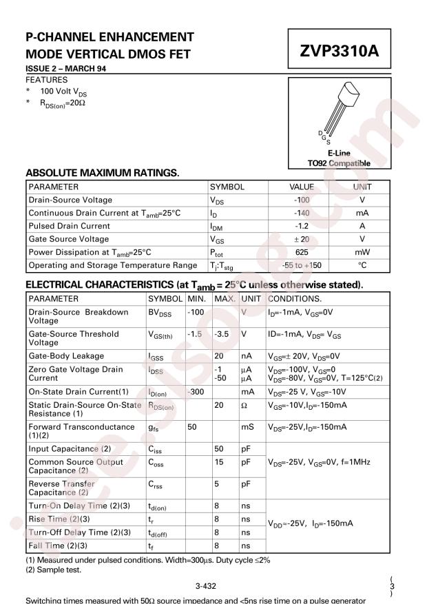 ZVP3310A