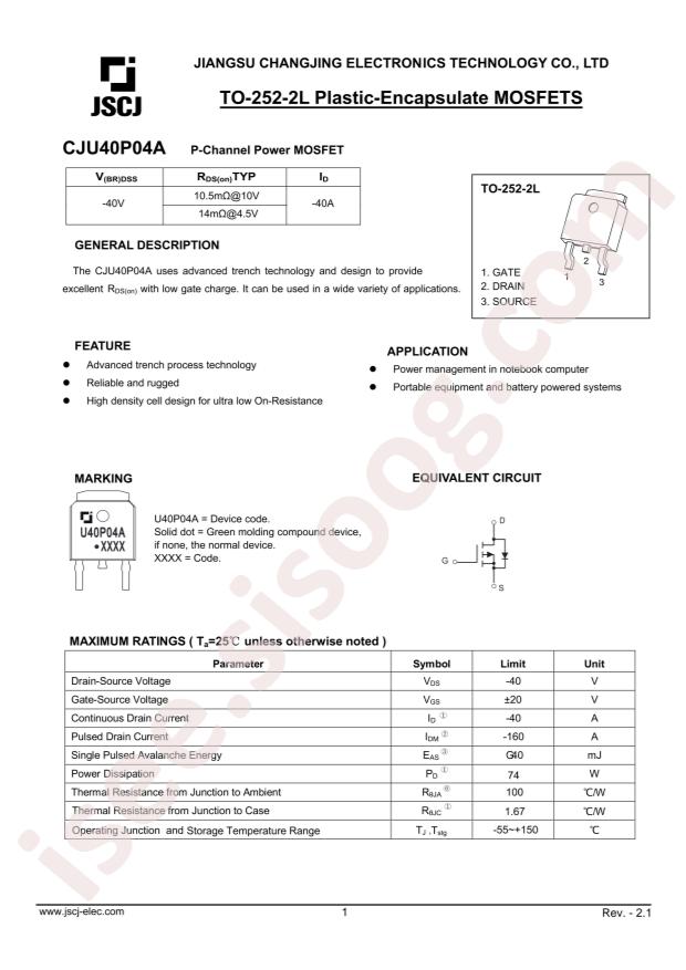 CJU40P04A