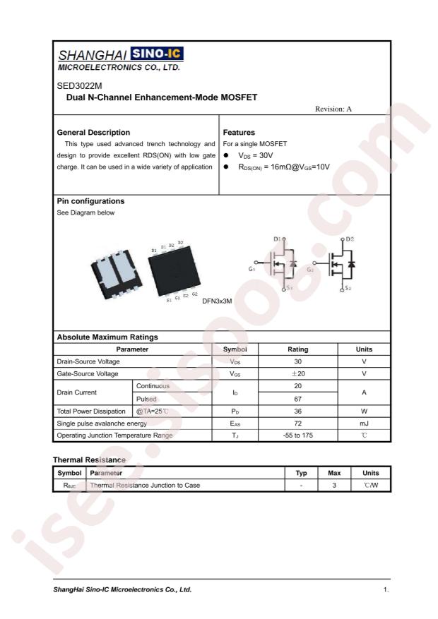 SED3022M