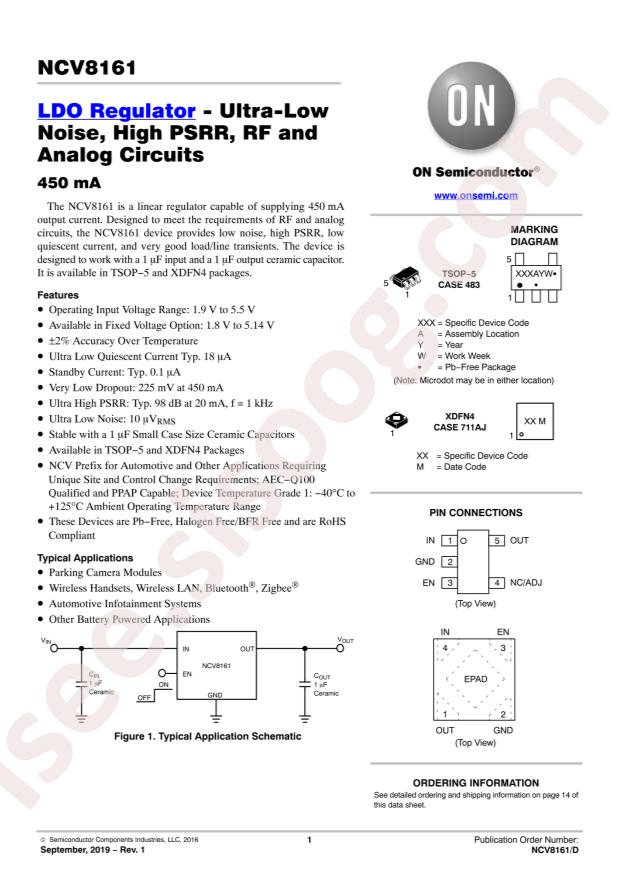 NCV8161ASN330T1G
