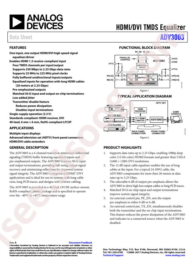 ADV3003ACPZ-R7