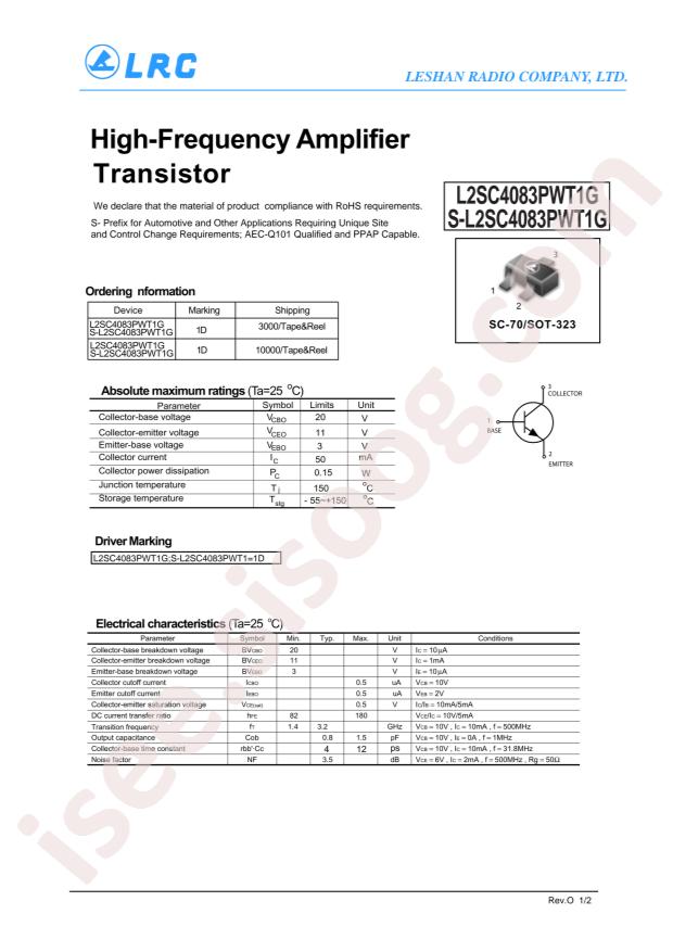 L2SC4083PWT1G
