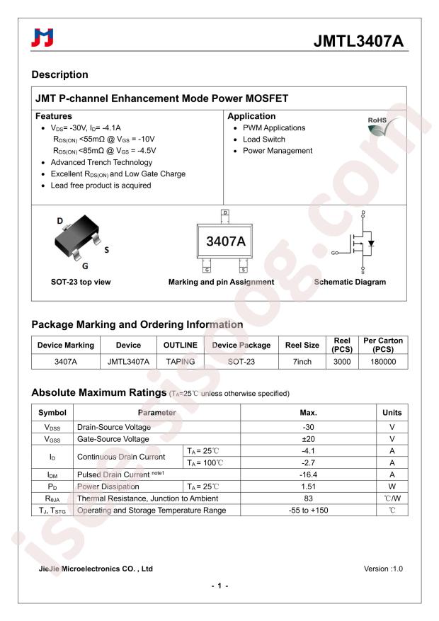 JMTL3407A