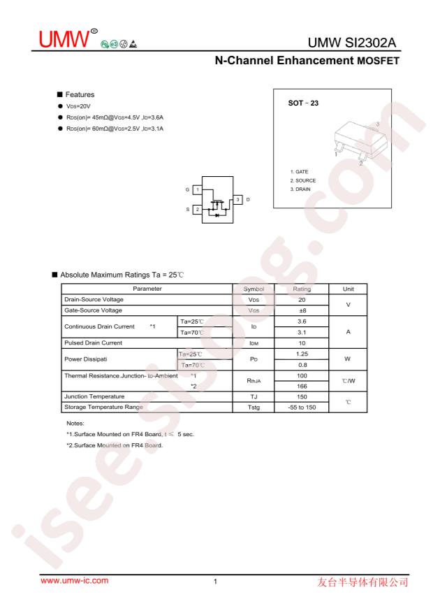 SI2302A
