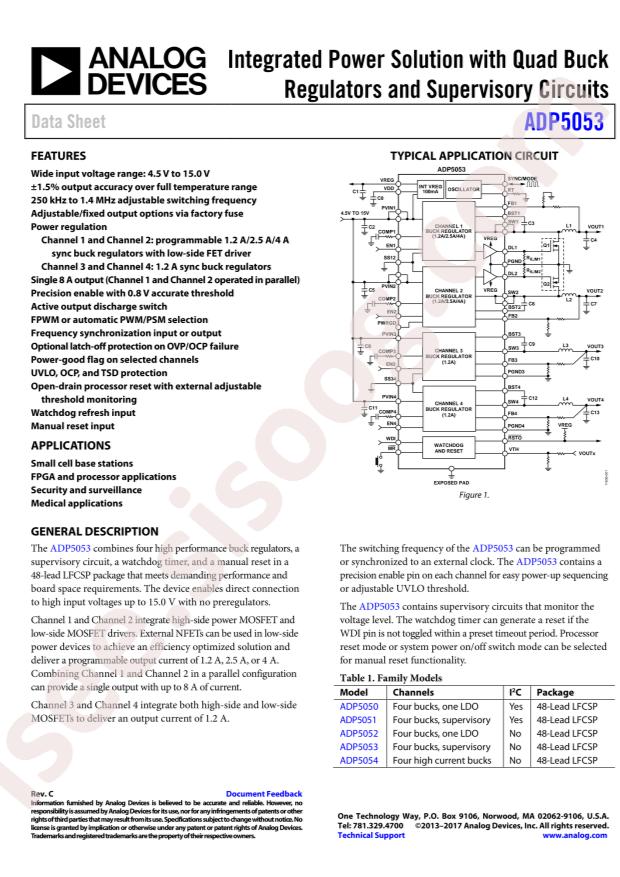 ADP5053ACPZ-R7
