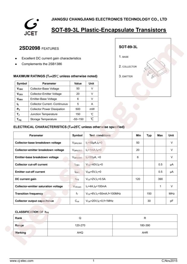 2SD2098