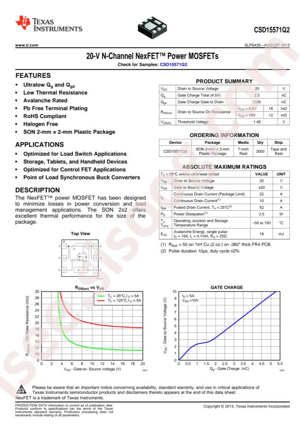 CSD15571Q2