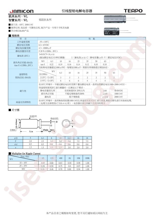WLR331M1EG13M