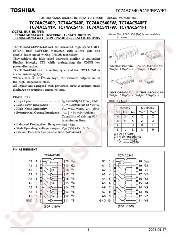 TC74AC541F