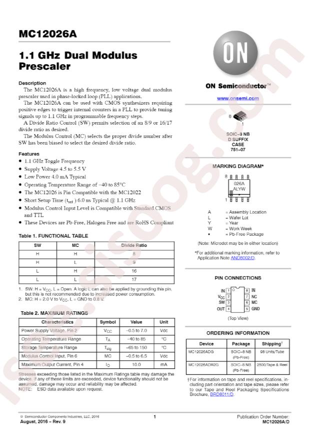 MC12026ADR2G